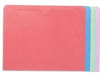 11pt. Top Tab File Pockets, No Expansion, (100) 5 colors: Red, Blue, Lavender, Gray, Green
